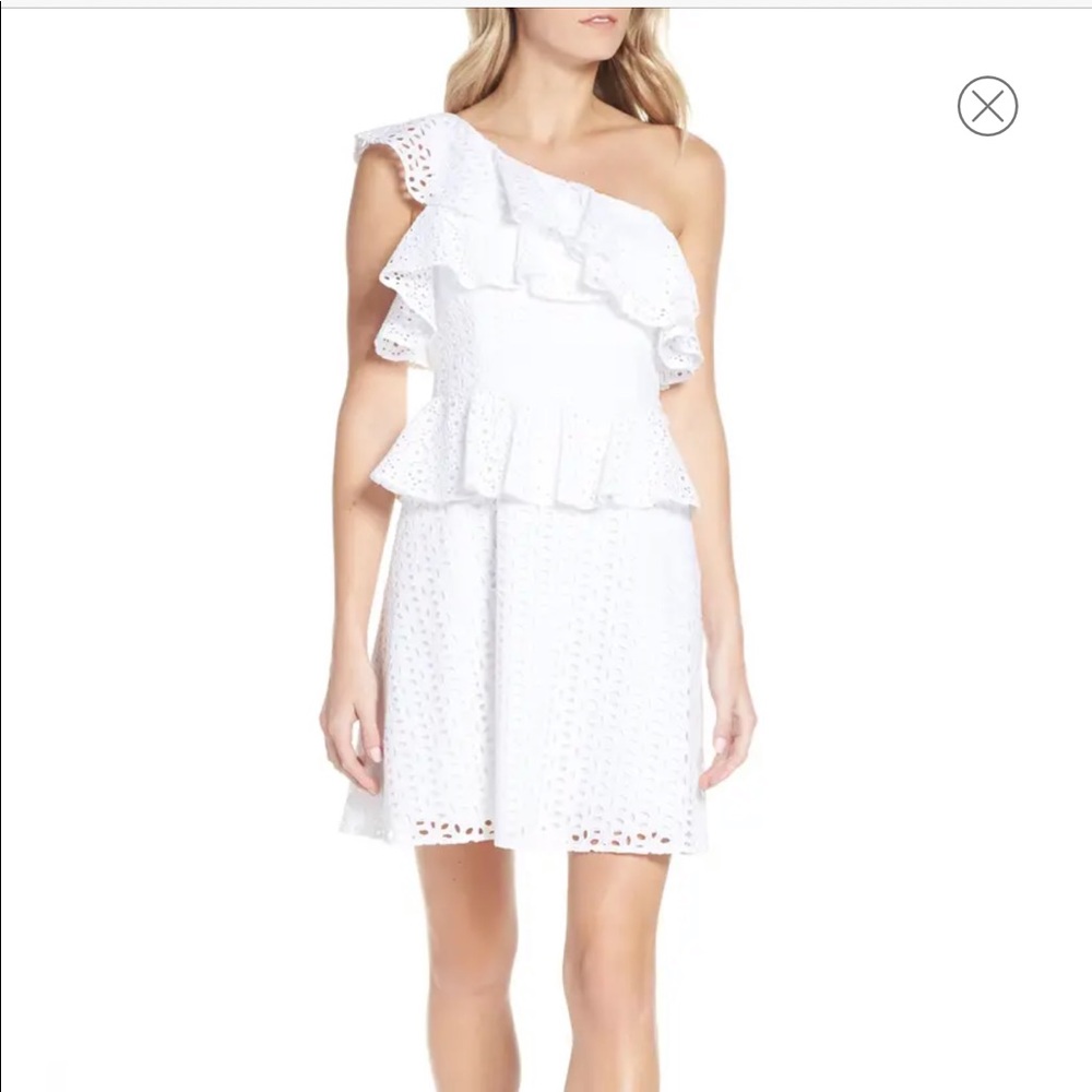 Lilly Pulitzer Josey Resort White Eyelet Dress